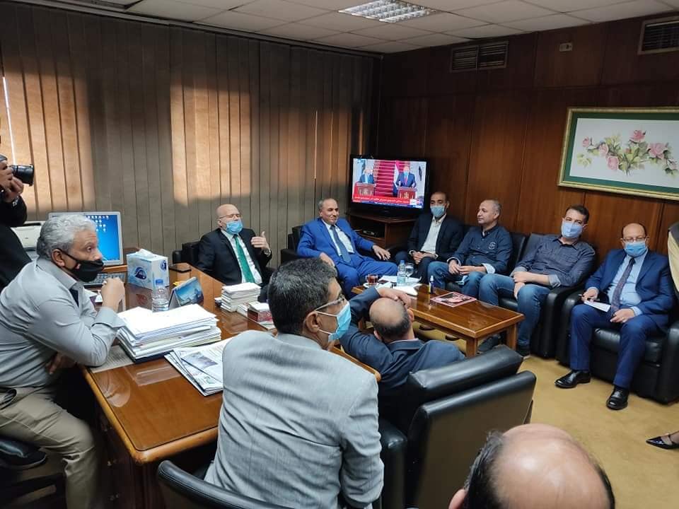 عبد المحسن سلامة في لقائه اليوم بأسرة الاهرام العربي: بروح الاسرة تتخطي الاهرام تحدياتها