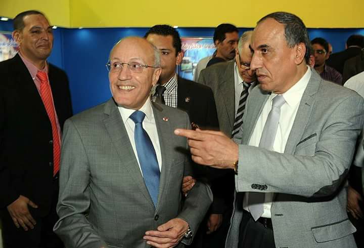 عبد المحسن سلامة يبحث مع وزير الإنتاج الحربي إحياء مشروع لاب توب لكل صحفي ويفتتحان معرض السلع بالنقابة