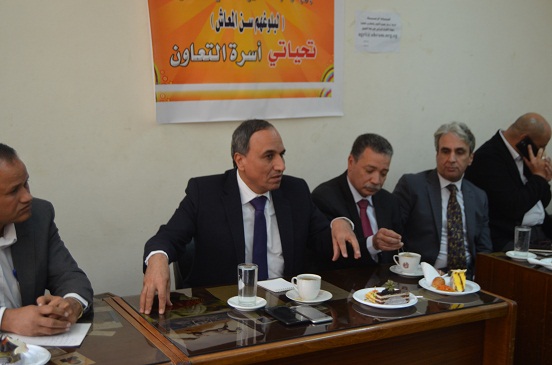 بالصور: عبد المحسن سلامة يزور مقر الأهرام «التعاونى» لبحث مشاكل الصحفيين في إطار زياراته المباشرة لقطاعات المؤسسة
