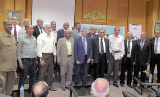 عبد المحسن سلامة يكرم الزملاء المحالين للمعاش بمطابع الاهرام التجارية بقليوب