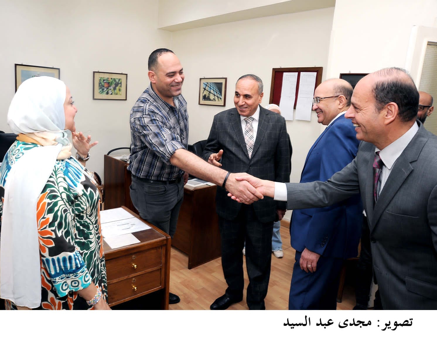 عبد المحسن سلامة يهنىء الزميلات والزملاء بعيد الفطر المبارك