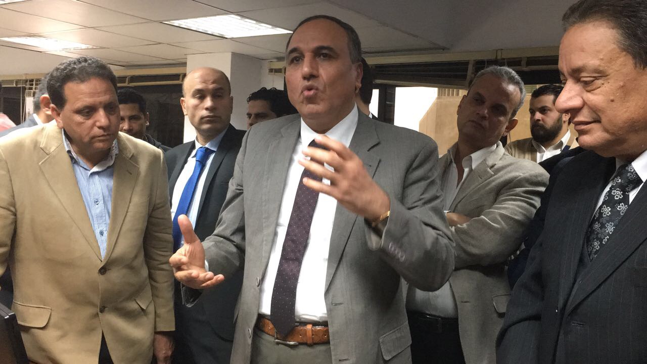 بالفيديو والصور: عبد المحسن سلامة يشهد تدشين انطلاقة جديدة لبوابة الأهرام