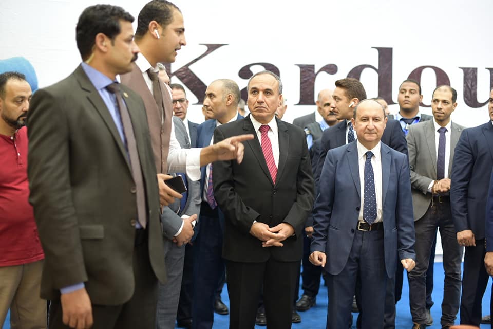 نصار وسلامة يفتتحان معرض الأهرام الـ" 25" للأثاث والديكور "إندورز"