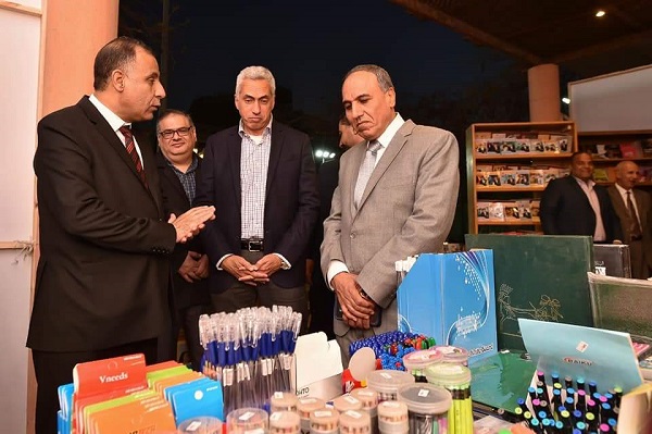 بالصورعبد المحسن سلامة يفتتح معرض الأهرام للكتاب بنادي هليوبوليس
