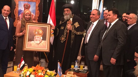 بالصور عبد المحسن سلامة: البابا تواضروس رمز من رموز الوطن وبين الكنيسة القبطية الأرثوذكسية و"الأهرام" علاقة قوية قديمة تتجدد