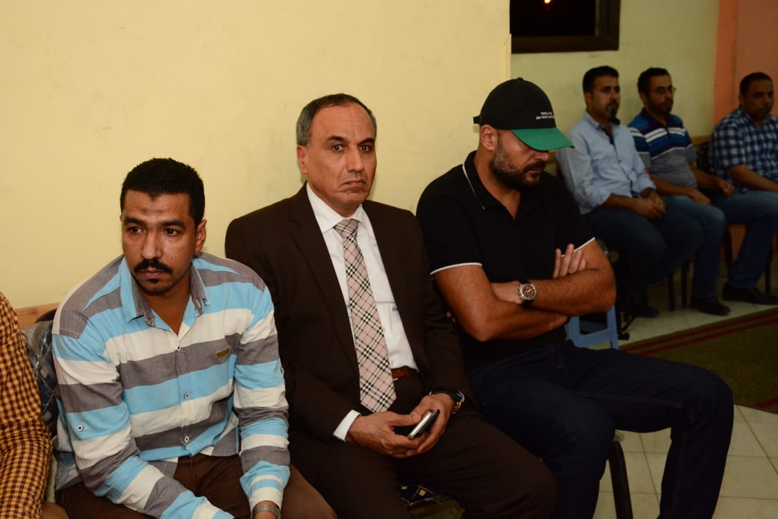 بالصور:نقيب الصحفيين يؤدي واجب العزاء في الزميلة هند موسى   