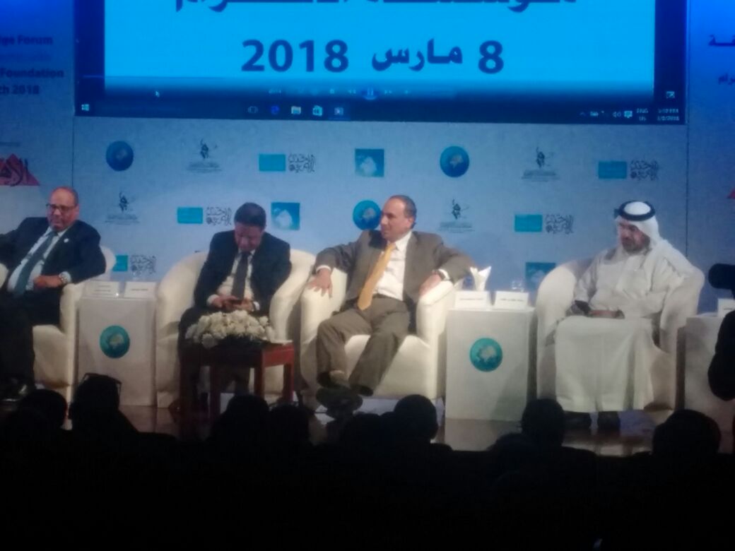 بالصور: عبد المحسن سلامة في الجلسة الختامية لملتقى المعرفة: رغم التحديات ستظل الصحافة الورقية شامخة وقائمة