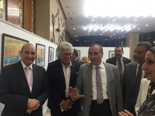 بالفيديو عبدالمحسن سلامة بمعرض "فى رحاب المحروسة": الأهرام قبلة للمواهب والمبدعين 