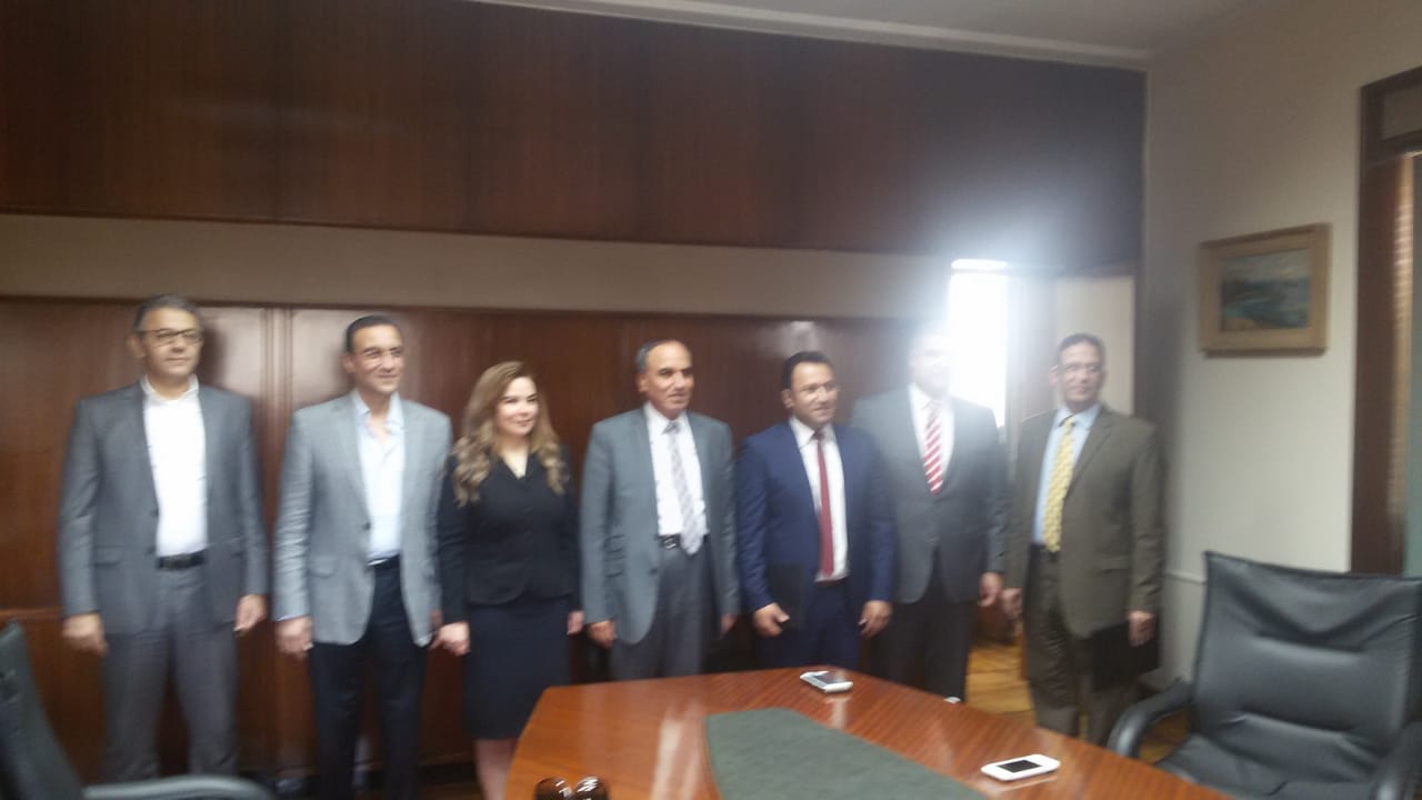عبد المحسن سلامة يشهد توقيع بروتوكول بين الأهرام والمستشفي السعودي الالماني