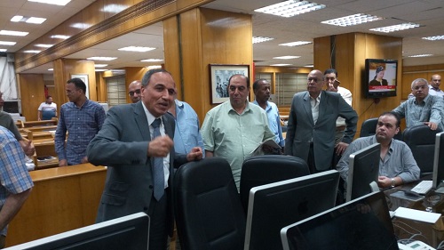 بالفيديو والصور : عبد المحسن سلامة يقدم التهنئة للزملاء الصحفيين بمناسبة عيد الفطر المبارك
