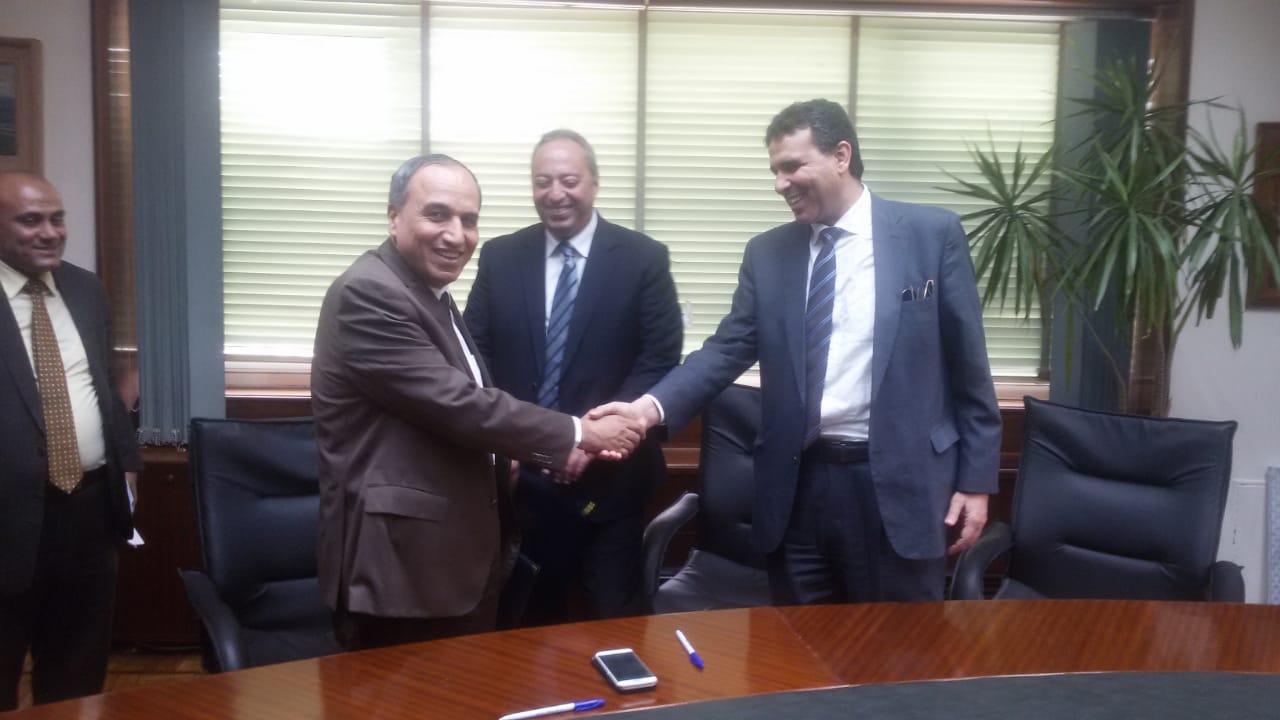عبد المحسن سلامة يوقع اتفاقية تدريب جديدة للصحفيين